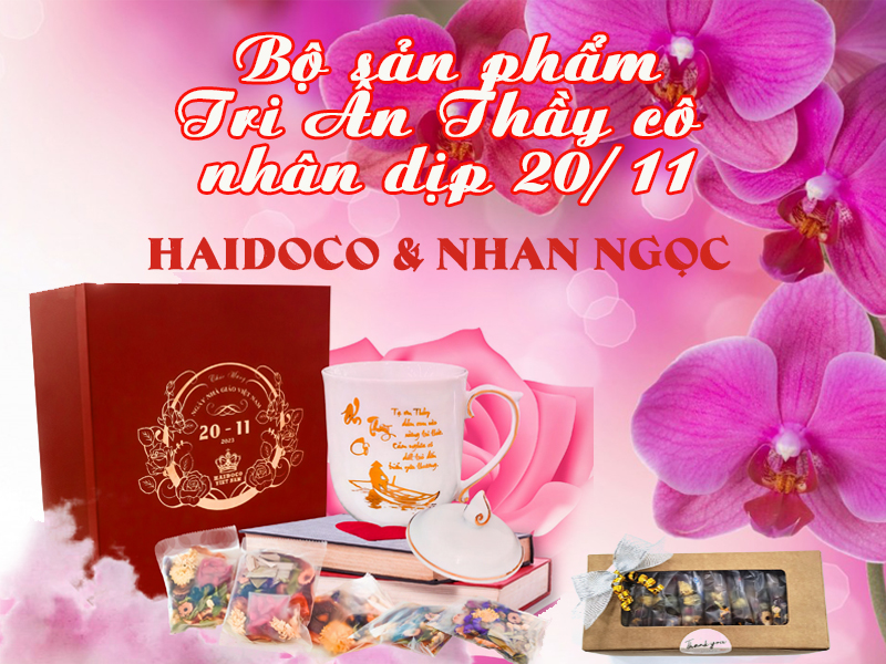  Bộ sản phẩm độc đáo nhân dịp ngày Hiến chương Nhà giáo Việt Nam 20/11